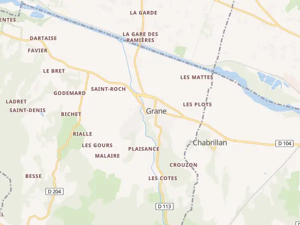 Plan de Grane