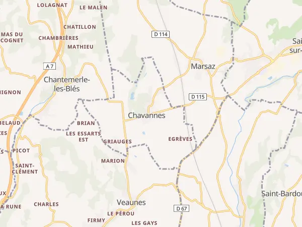 Plan de Chavannes