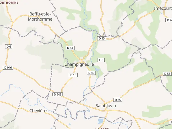 Plan de Champigneulle