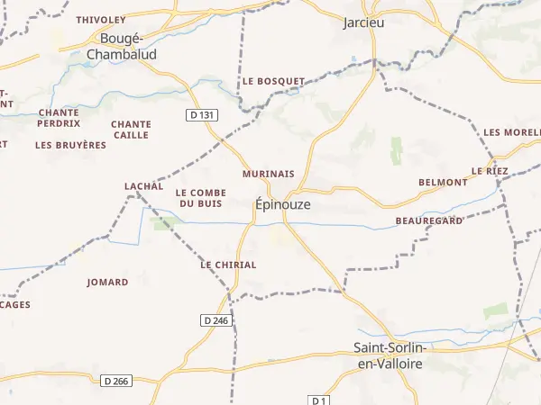 Plan de Épinouze