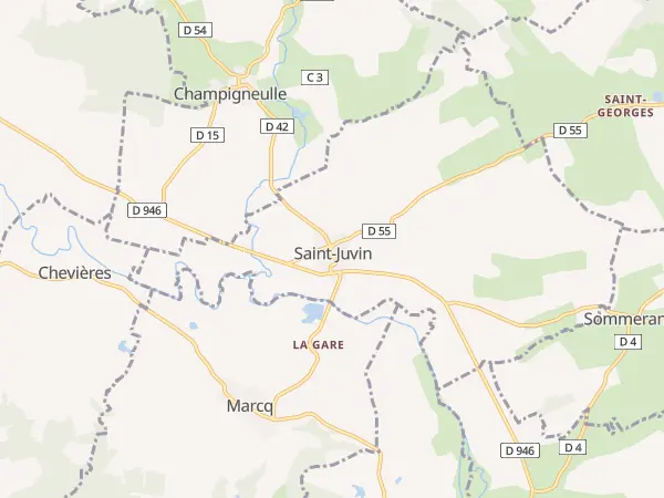 Plan de Saint-Juvin