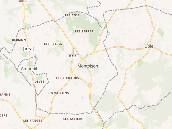 Plan de Montoison