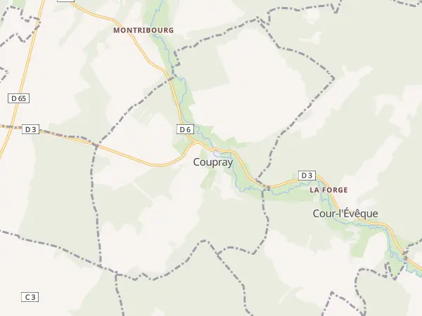 Plan de Coupray