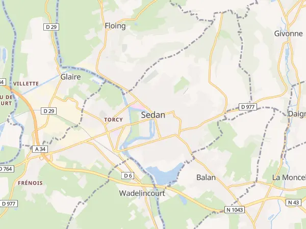 Plan de Sedan