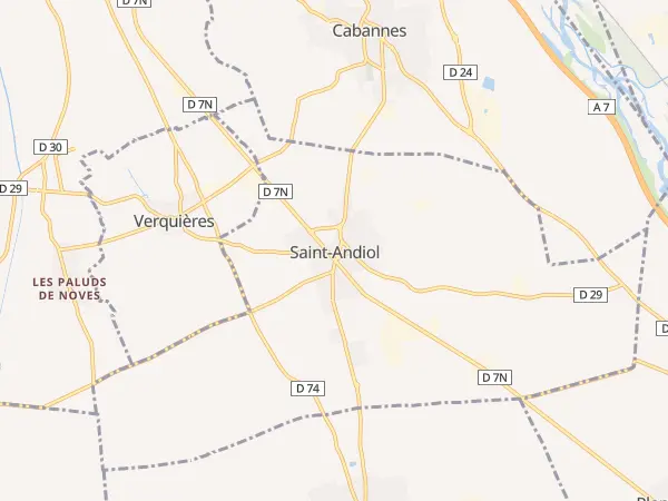 Plan de Saint-Andiol
