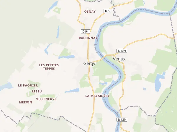 Plan de Gergy