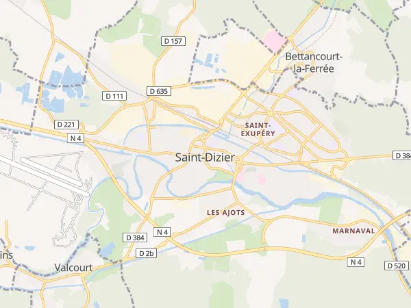 Plan de Saint-Dizier