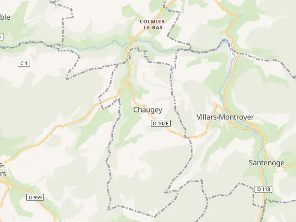 Plan de Chaugey