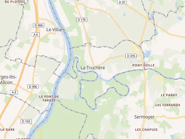 Plan de La Truchère
