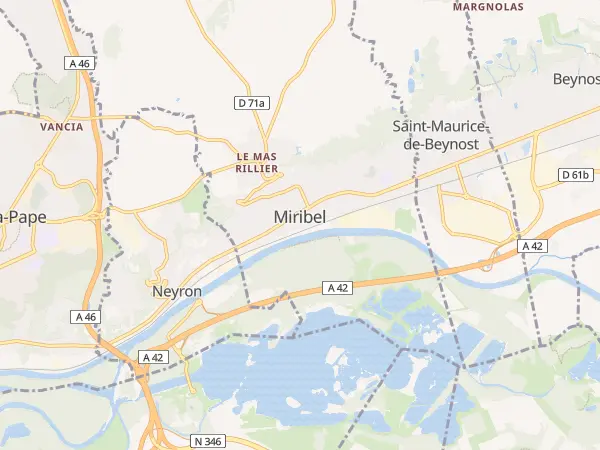Plan de Miribel