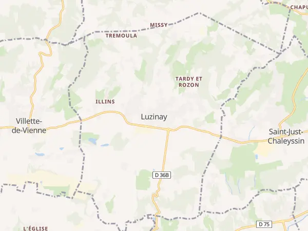 Plan de Luzinay
