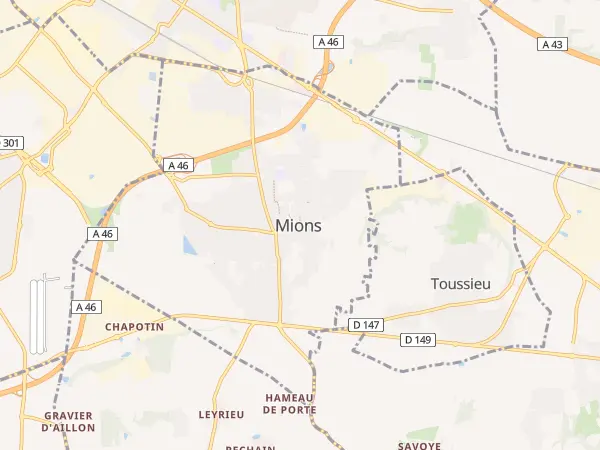 Plan de Mions