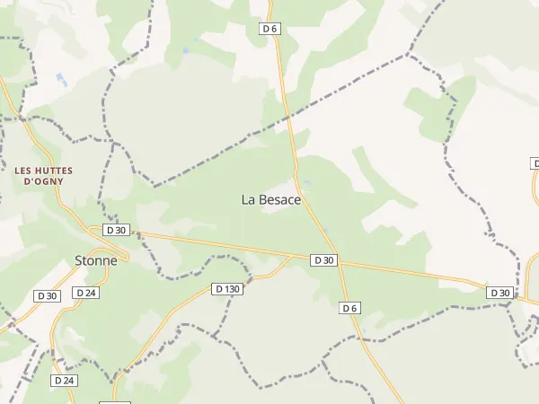 Plan de La Besace