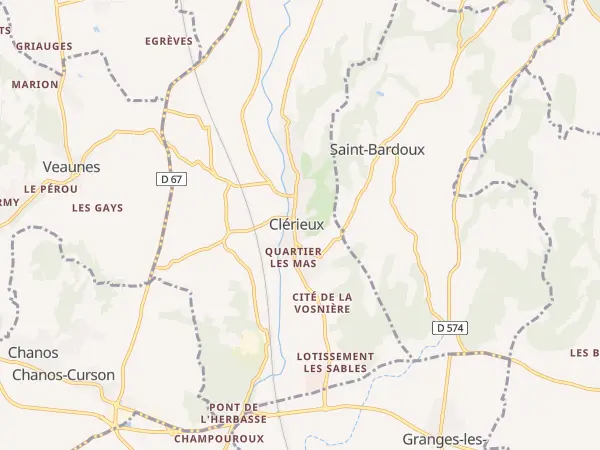 Plan de Clérieux
