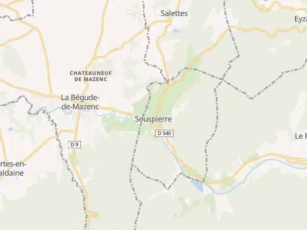 Plan de Souspierre