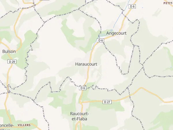 Plan de Haraucourt