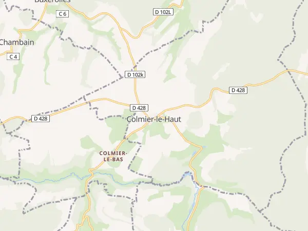 Plan de Colmier-le-Haut