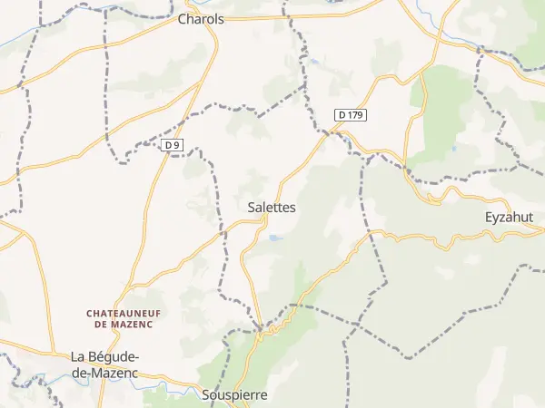Plan de Salettes