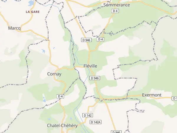 Plan de Fléville