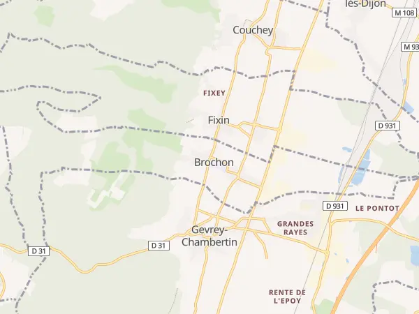 Plan de Brochon