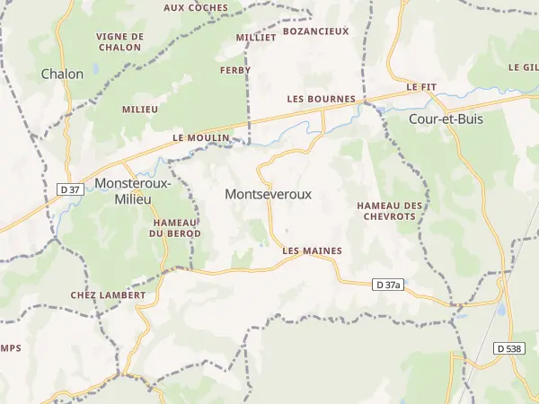 Plan de Montseveroux