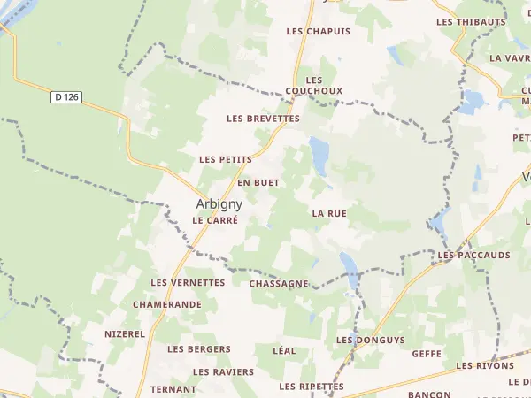 Plan de Arbigny