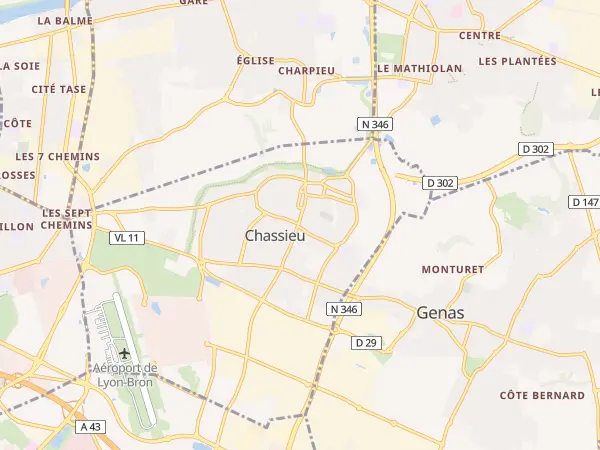 Plan de Chassieu