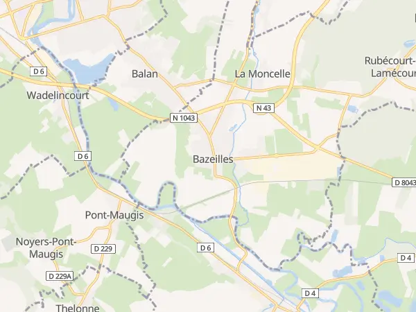 Plan de Bazeilles