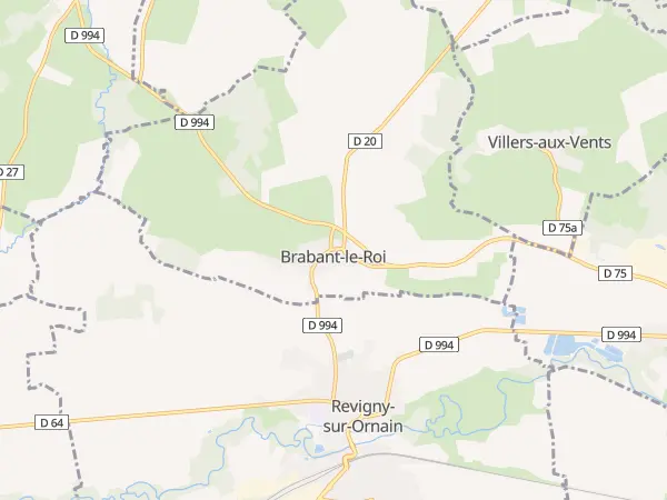 Plan de Brabant-le-Roi