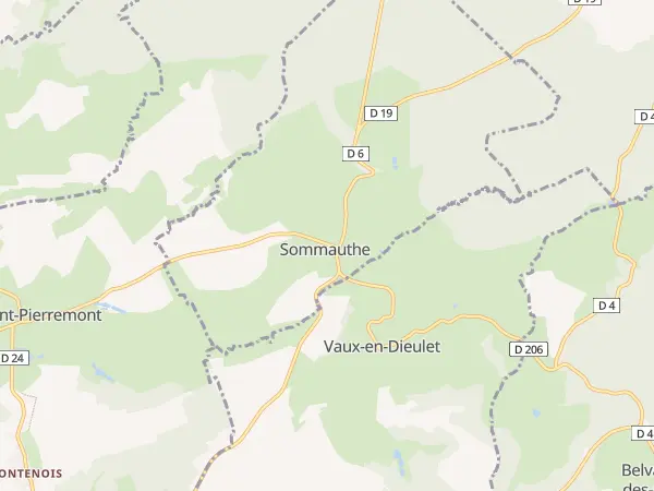 Plan de Sommauthe