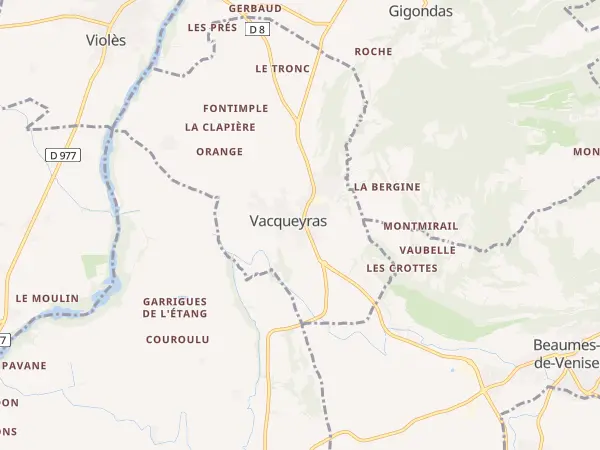 Plan de Vacqueyras