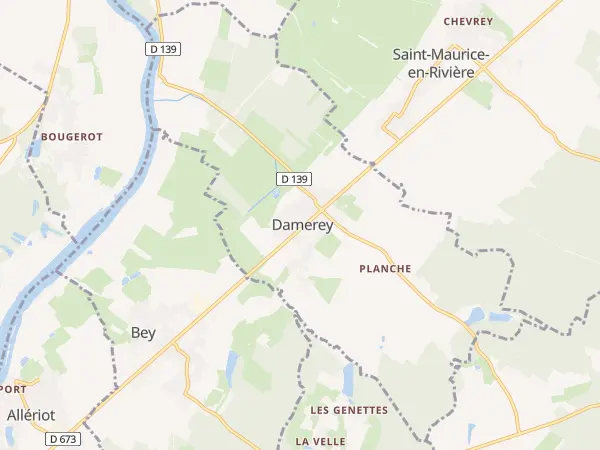 Plan de Damerey