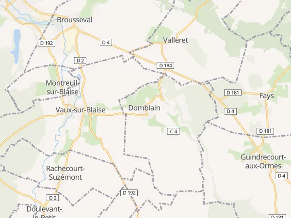 Plan de Domblain