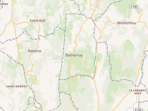 Plan de Bathernay