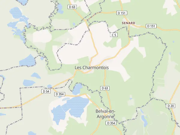 Plan des Charmontois