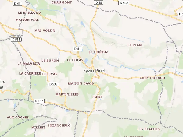 Plan de Eyzin-Pinet