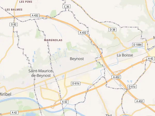 Plan de Beynost