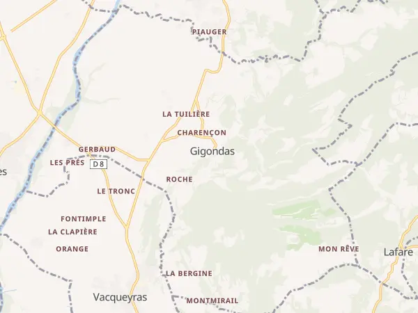 Plan de Gigondas