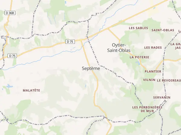 Plan de Septème