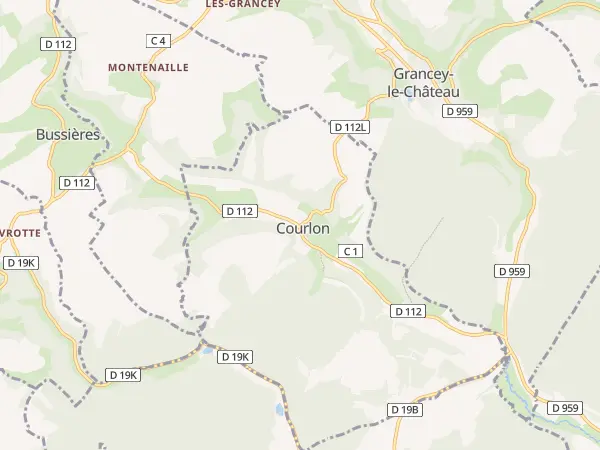 Plan de Courlon