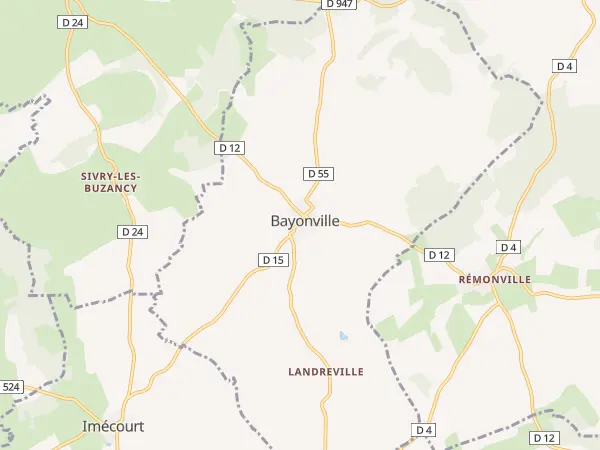 Plan de Bayonville