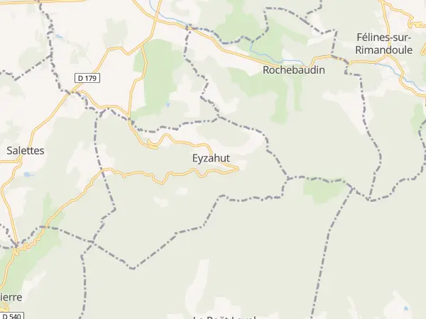 Plan de Eyzahut
