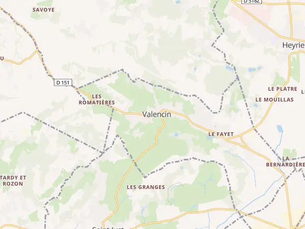 Plan de Valencin
