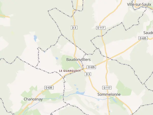 Plan de Baudonvilliers