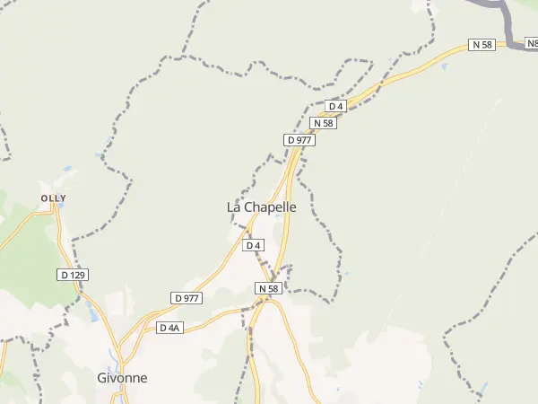 Plan de La Chapelle