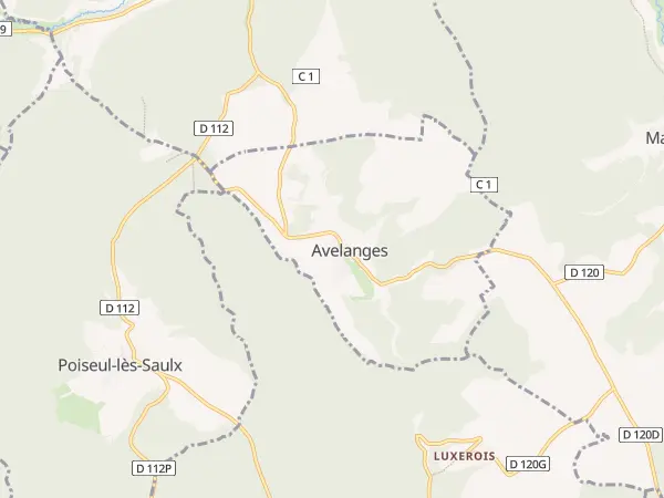 Plan de Avelanges