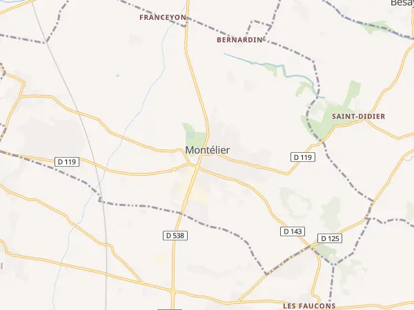 Plan de Montélier