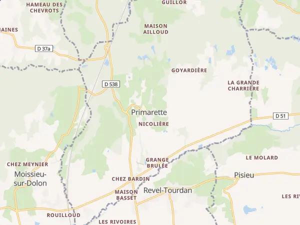 Plan de Primarette