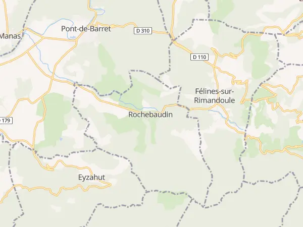 Plan de Rochebaudin