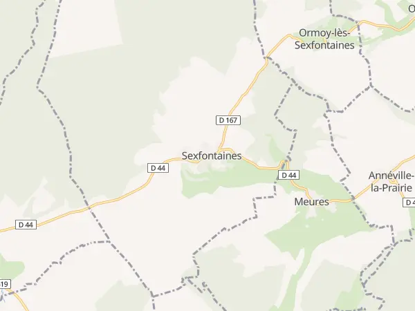 Plan de Sexfontaines